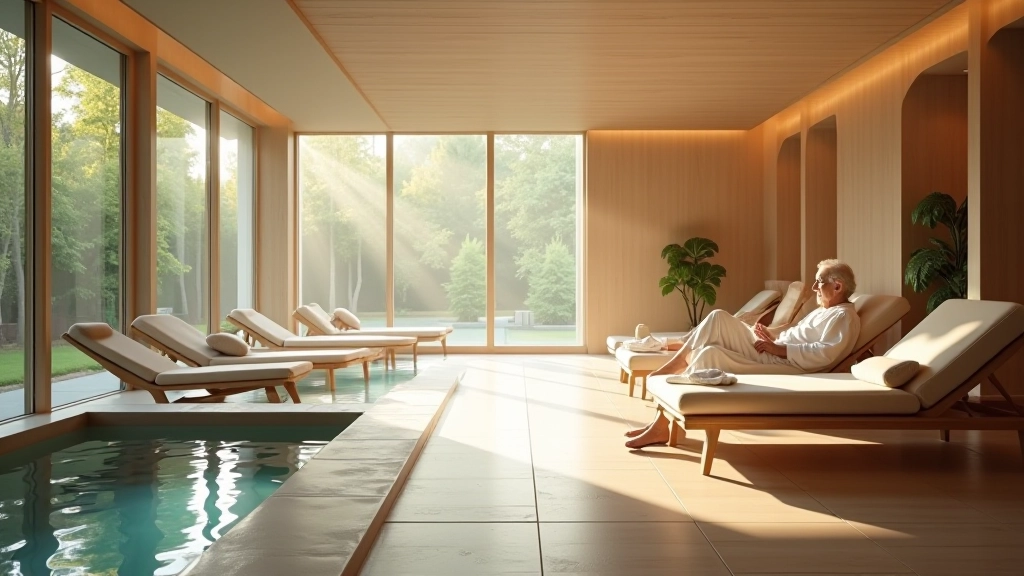 Wellness procedury a relaxace v lázeňském centru